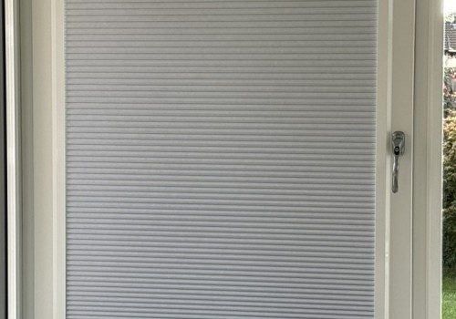 Perfect Fit Blackout White Pleated Blind